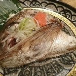 Kaisen Zan - 白身魚のカブト酒蒸し