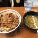 東京チカラめし - 「焼牛丼（小）」（３３０円込み）（２０１５年１１月）