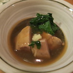 車力門 ちゃわんぶ - 27年10月　青森鮟肝　京春菊焚き合せ