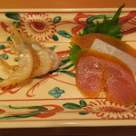 車力門 ちゃわんぶ - 27年10月　佐世保・佐島唐墨、白海老唐揚げ