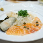 かわむら - 鮑・平目・サーモン