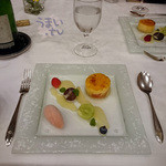 ザ・フジヤ - 富士屋ホテル「富士屋浪漫」冷たい無花果のグラタンとシャーベット