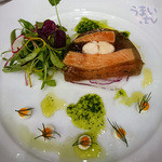 ザ・フジヤ - 富士屋ホテル「富士屋浪漫」オマール海老とサーモンのユール　ディル風味