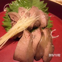 西新宿 今井屋本店 - お造りレバー700円