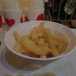 B級酒場まっちゃげ - フライドポテト（ガーリック）_2015/11