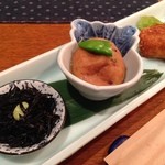 和彩弥 嶋川 - H.27.9.17.夜 つきだしは三種盛り