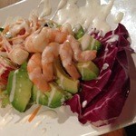 サッチモ - H.27.9.17.夜 エビとアボカドのサラダ 470円