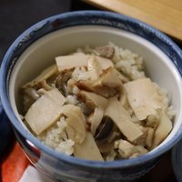 うなぎ ふぐ 懐石 日比野 - 松茸御飯