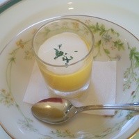 フランス料理 レストラン大澤 - かぼちゃのムース