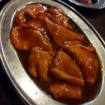 ホルモン青木 - □おっぱい(タレ)　500円(内税)□　