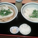 純手打ち讃岐うどん五郎 - しょうゆうどんセット　ひやひや
