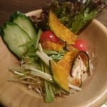 スープカリーバグース - ランチタイムサラダ