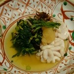 丸新 - たら白子（春菊）