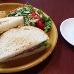 コーヒーショップ ハチカフェ - hachicafeのベーコンサンド700円