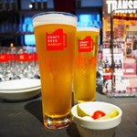 クラフト ビア マーケット - 六甲ビールいきがり生ネルソン & 軽井沢高原ビールガーデンセッションIPA