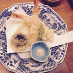 庭園茶寮 みな美(皆美館) - 天ぷら