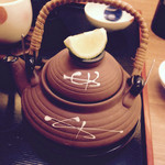 庭園茶寮 みな美(皆美館) - 松茸の土瓶蒸し