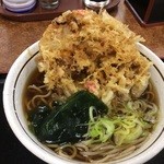 山田うどん - 天ぷらそば