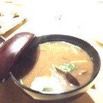 すし天 - 味噌汁