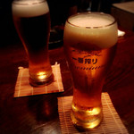 Shinsui Chikyuu Hachi Hachi Ezubai Raku - 生ビール一番搾り 520円