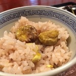 虎屋 壺中庵 - 栗ご飯
