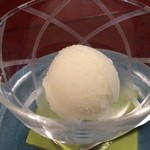 虎屋 壺中庵 - すだちシャーベット