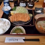 とんかつ いわい - 【特選】ロースかつ定食（160g）2,000円