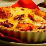 トラットリア グランボッカ - オマール海老のグラタン