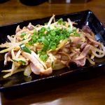 ひで坊 - ガツバター炒め￥450　2015.10.20