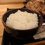 ゆうたく - 2015.11　ご飯大盛り＋もう少し盛ってもらいました