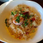 スバカマナ - モモスープセットのチャーハン