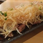 Yakiniku Daigo - ツラミネギポン酢　680円