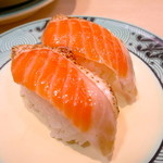 Shunsoku Shunsen Shin Nigiri Ichiban - 焼きトロサーモン