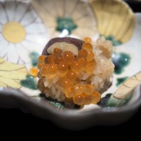 うち山 - 丹波栗の飯蒸し
                    