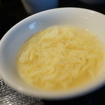 涼兎亭 - 玉子スープ