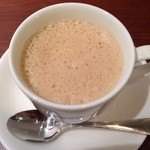 ドトールコーヒーショップ - オルゾーラテ。麦使ったノンカフェインらしい。コーヒーより好きかも。