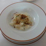 L'Arpége - パスタと思いきや、根セロリ