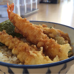 さん天 - 海老天丼390円