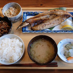 Tsukasa - 201511 サンマの開き定食(700円)