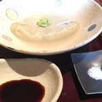 志蕎庵 江月 - 蕎麦御膳のそばがき