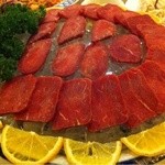 Baguo Buyi Fengwei Restaurant - 刺身牦牛肉（ヤクの肉の刺身）