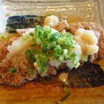 食事処新道 - まぐろカツ