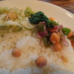 スパイスカフェ - 2010.５月   キーマカレーのライス