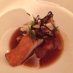 エスキス - 金目鯛、ういきょうのソースで