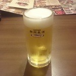 全席個室 ファミリー居酒屋 えびす家 - 静岡麦酒生ビール５００円