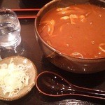 麺屋 州 - カレーうどん大盛りΣ(O_O；)