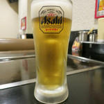 お好み焼き いしん - 中生ビール 480円