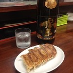 ラーメン神山 - H.27.5.2.昼 餃子 350円→ビールセット 500円