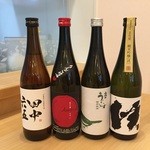 さしみや新美 - ドリンク写真:九州各地の日本酒メニュー