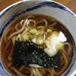 小紋 - 料理写真:かけうどん